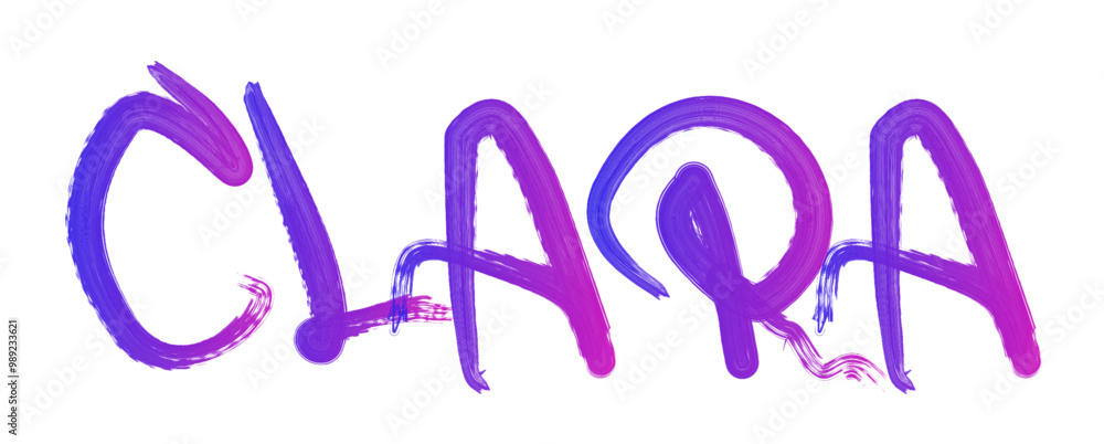 Clara - name street art - graffiti lettering typography - art illustration - multicolor - writen Word - blue and pink
Clara - name street art - graffiti lettering typography - art illustration - multicolor - writen Word - blue and pink