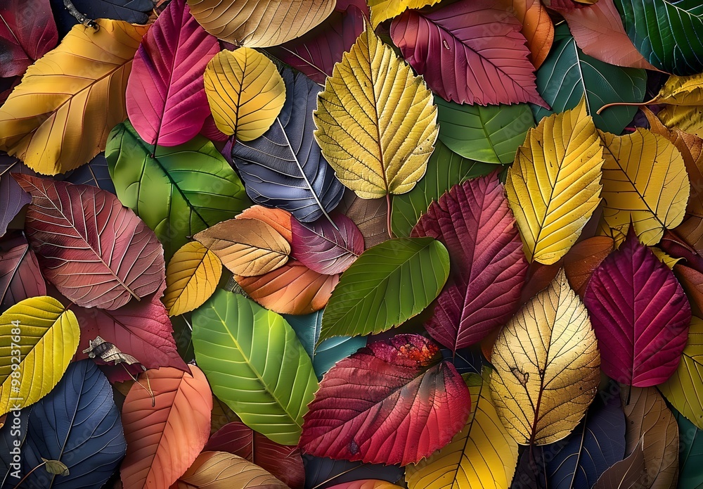 Vibrant Autumn Leaves Collection Vibrant Autumn Leaves Collection