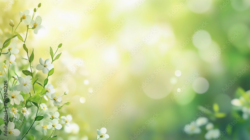 A serene, soft-focus background featuring delicate flowers amidst a lush green environment, creating a tranquil, nature-inspired atmosphere. A serene, soft-focus background featuring delicate flowers amidst a lush green environment, creating a tranquil, nature-inspired atmosphere.