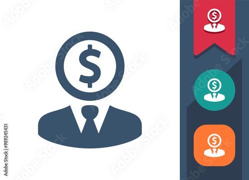 Businessman, Manager, Politician, Lawyer Icon 2