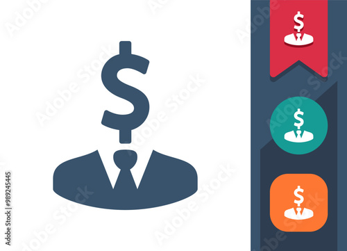 Businessman, Manager, Politician, Lawyer Icon 2
