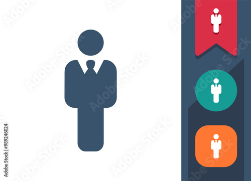 Businessman, Politician, Lawyer, Banker Icon 1