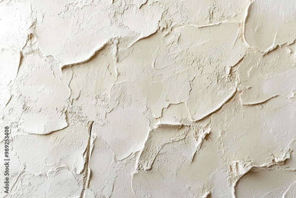 Close-up of a textured white wall with raised patterns. Close-up of a textured white wall with raised patterns.