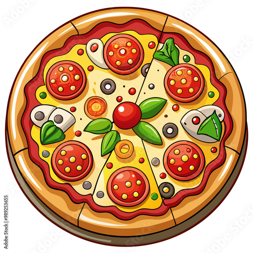 Savor the Flavors: Whole Pizza Loaded with Fresh Tomatoes, Cheese, Basil, and Onions"
Delicious Whole Pizza with Juicy Tomatoes, Creamy Cheese, Fresh Basil, and Onions"
Taste the Tradition: Whole Pi