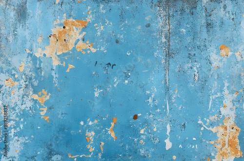 Abstract Blue Grunge Texture Background