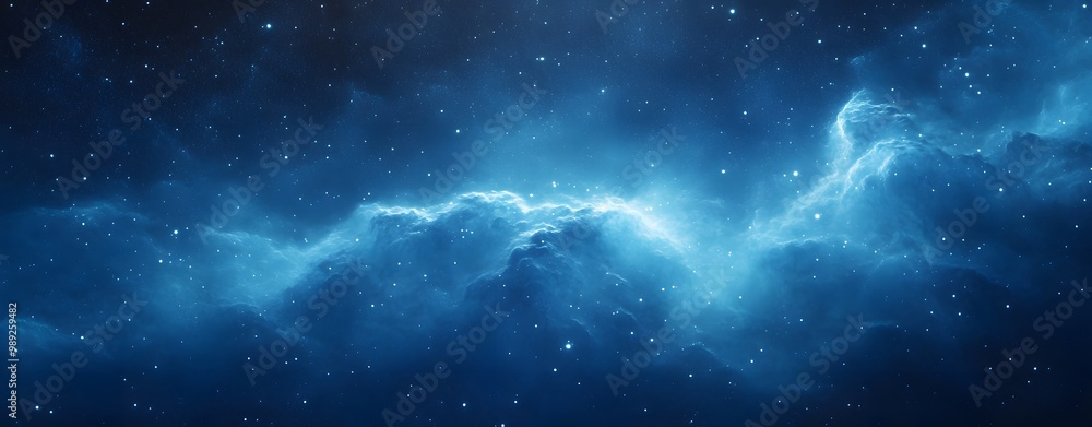 Abstract Blue Night Sky Texture Background Abstract Blue Night Sky Texture Background