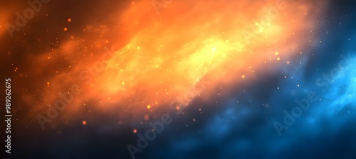 Abstract Gradient Background with Blurred Lights and Shadows