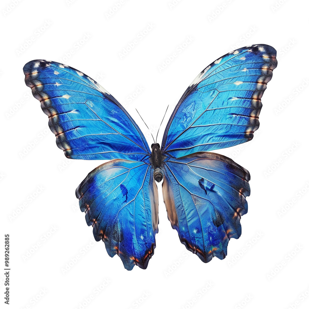 Fototapeta premium Blue Morpho Butterfly