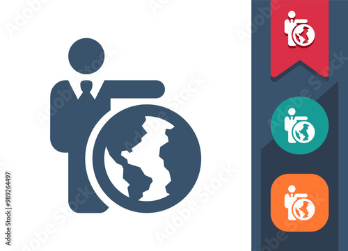 Businessman, Politician, Lawyer, Banker Icon 2