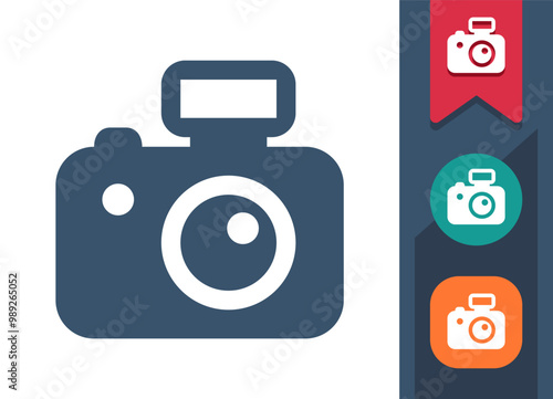 Camera, DSLR, Photo, Photography Icon-01