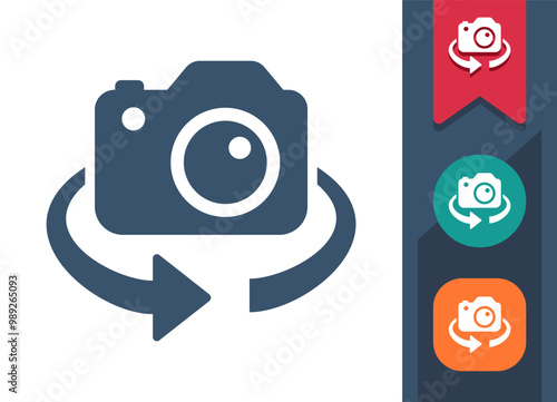 Camera, DSLR, Photo, Photography Icon-01