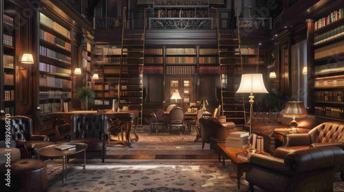 A Luxurious Library