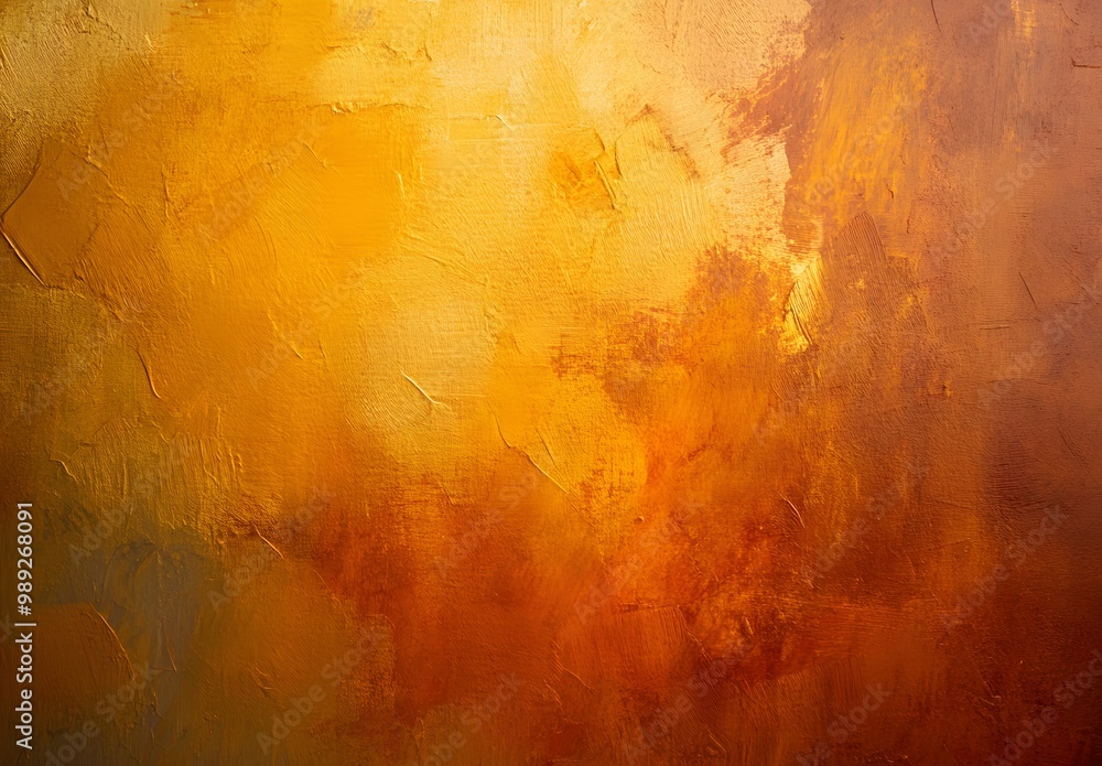 Abstract Orange Yellow Grunge Texture Wall Abstract Orange Yellow Grunge Texture Wall