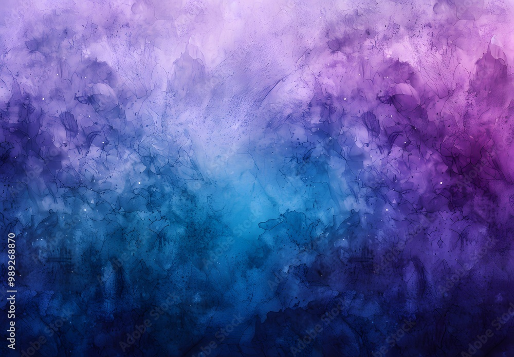 Fototapeta premium Abstract Purple Blue Watercolor Background