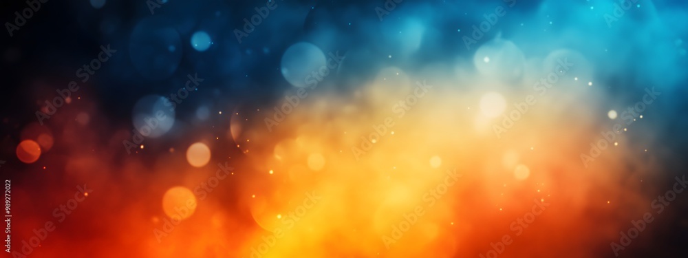Abstract Blue Orange Yellow Gradient Background Abstract Blue Orange Yellow Gradient Background