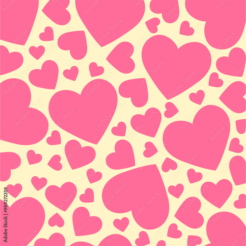 Abstract pink background with hearts. Vector illustration. Abstract pink background with hearts. Vector illustration.