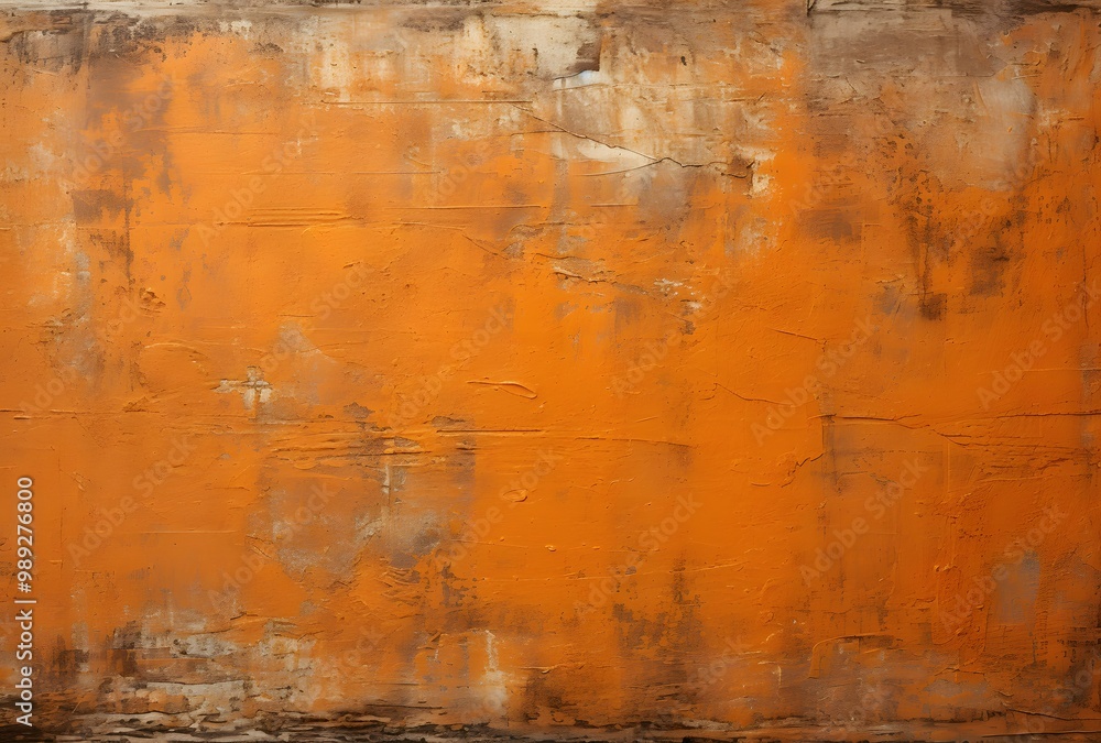 Rough Orange Painted Metal Surface Texture Rough Orange Painted Metal Surface Texture
