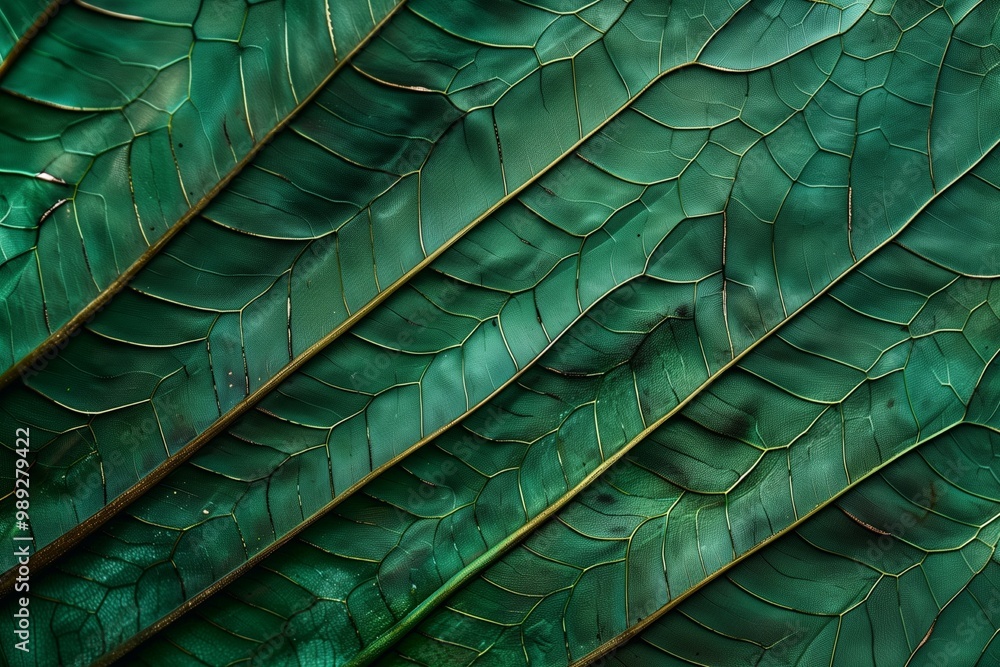 Obraz premium Tropical leaf veins