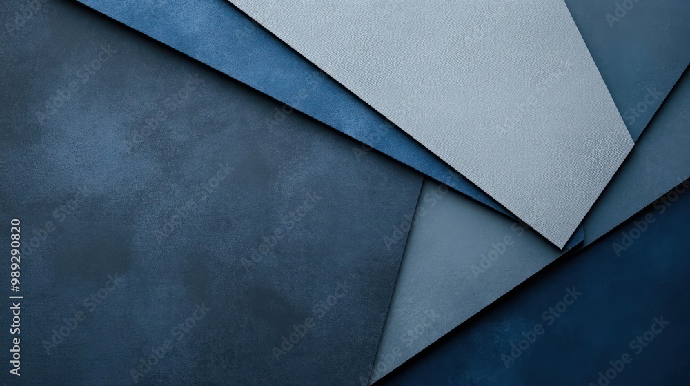 Abstract Blue Geometric Pattern Abstract Blue Geometric Pattern