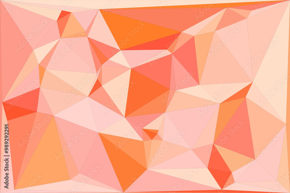 Obraz premium Color abstract poligonal background