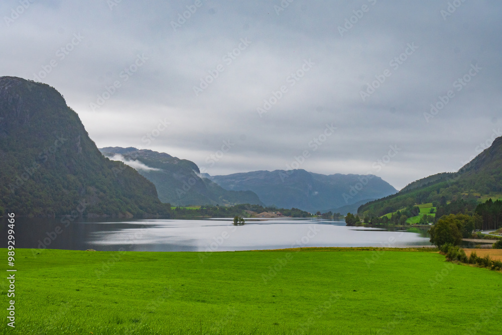 Landscape of the south of Norway