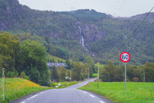 Landscape of the south of Norway