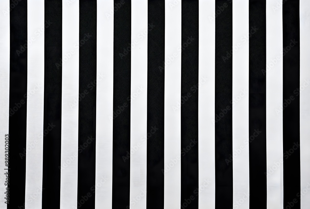 Black and White Striped Fabric Texture Background Black and White Striped Fabric Texture Background