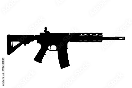 silhouette of a Precision Carbine