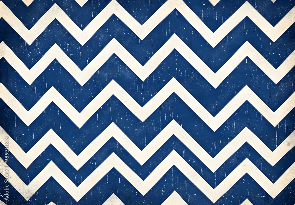 Blue Chevron Zigzag Fabric Texture Background Blue Chevron Zigzag Fabric Texture Background