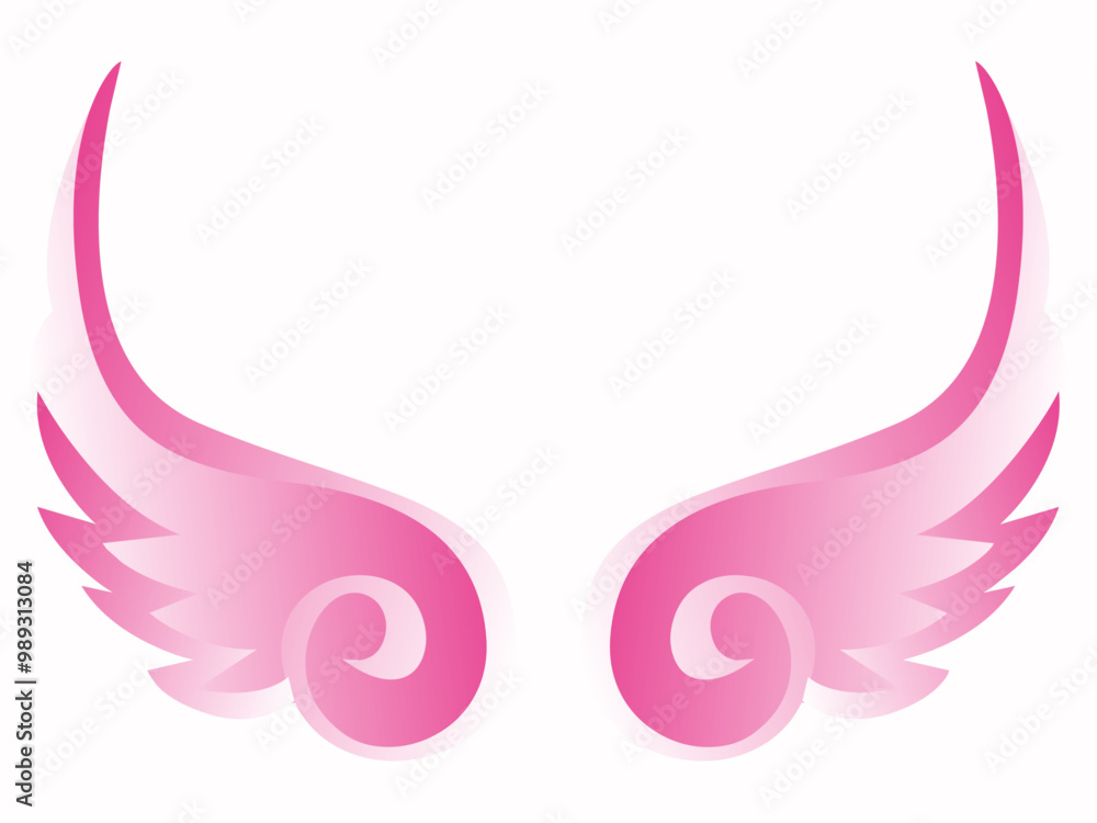 Fototapeta premium fairy wings, devil wings, angel wings, butterfly wings, bird wings 