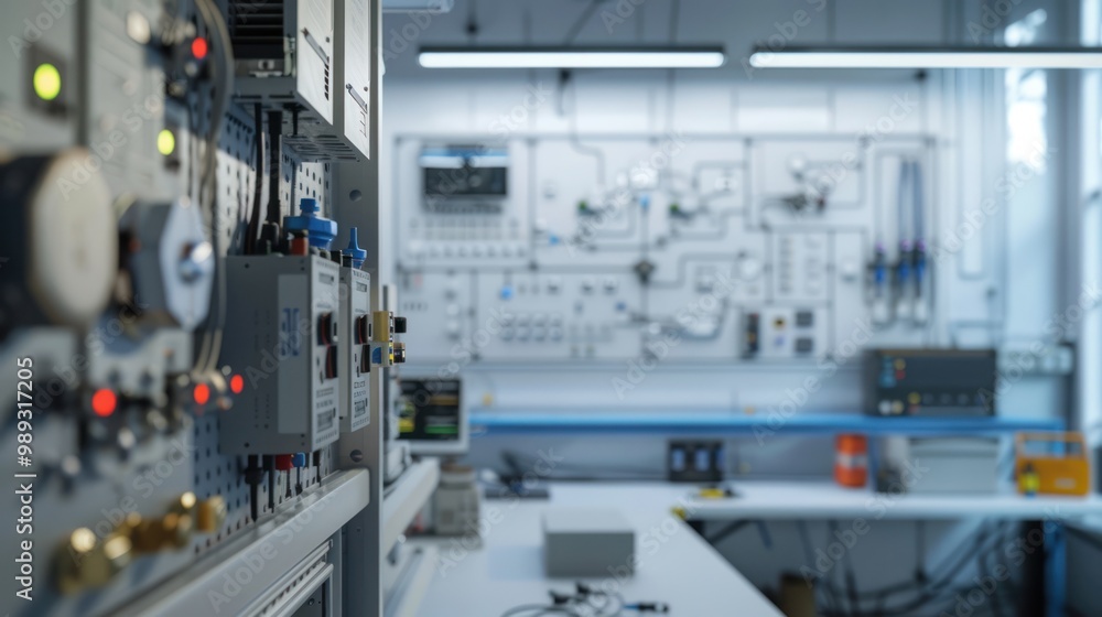 Control Panel in a Modern Lab Control Panel in a Modern Lab