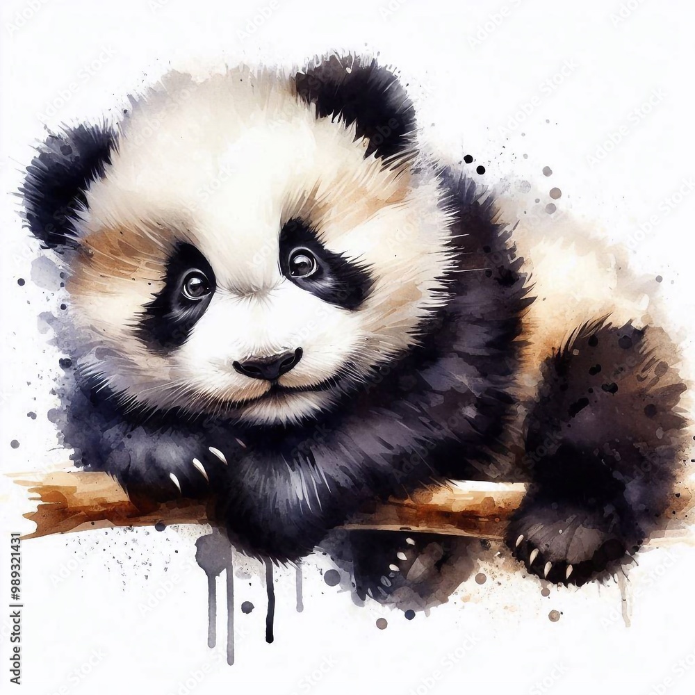 Fototapeta premium Großer Pandabär