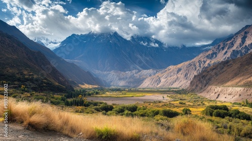 Andean beauty in Chile's Cajon del Maipo photo