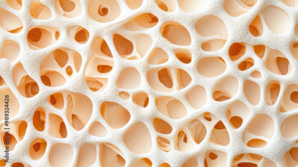 Abstract Texture of Soft Porous Material Abstract Texture of Soft Porous Material