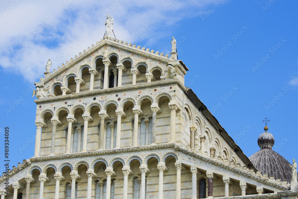Roman Catholic church of San Michele in Borgo. Pisa, Tuscany, Italy Roman Catholic church of San Michele in Borgo. Pisa, Tuscany, Italy
