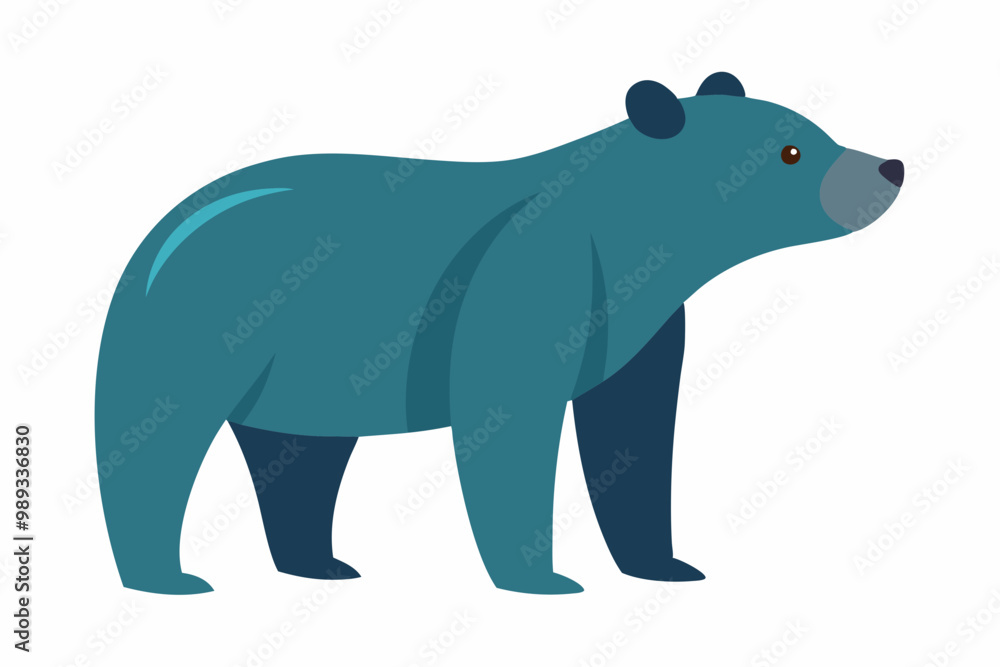 Fototapeta premium Cute Bear vector art and illustration 