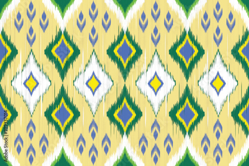 Ikat Cross Stitch, Geometric ethnic patterns, Clothing, fabric, batik, Knitwear, Embroidery, Ikat, Pixel pattern. Traditional Design for Saree, Patola, Sari, Dupatta, Vyshyvanka, rushnyk, dupatta