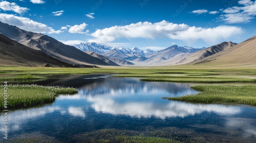 A hidden gem in Ladakh, an untouched plateau with panoramic views of the surrounding peaks, known only to a few locals A hidden gem in Ladakh, an untouched plateau with panoramic views of the surrounding peaks, known only to a few locals