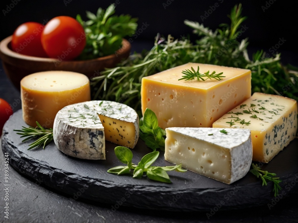 cheese with herbs and spices cheese with herbs and spices