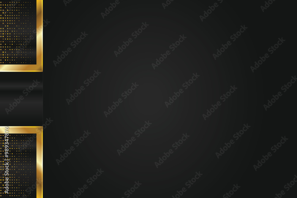 Abstract background with black and gold color. Abstract background with black and gold color.