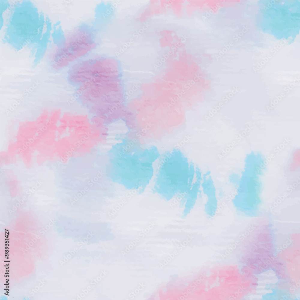 Obraz premium Tie Dye Rainbow Heart. Fabric Rainbow Pattern. Red Tie Dye. Psychedelic Spiral Background. Vector Tiedye Batik. Rainbow Tie Dye. 1960 Stripe Tye Dye. Blue Color Swirl Pattern. Swirl Repeat.