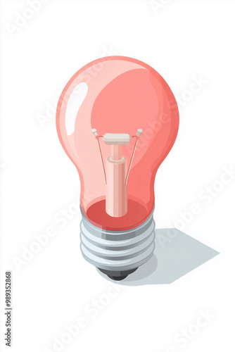 Bright Idea Concept | Light Bulb Illustration for Innovation, Creativity, and Problem Solving