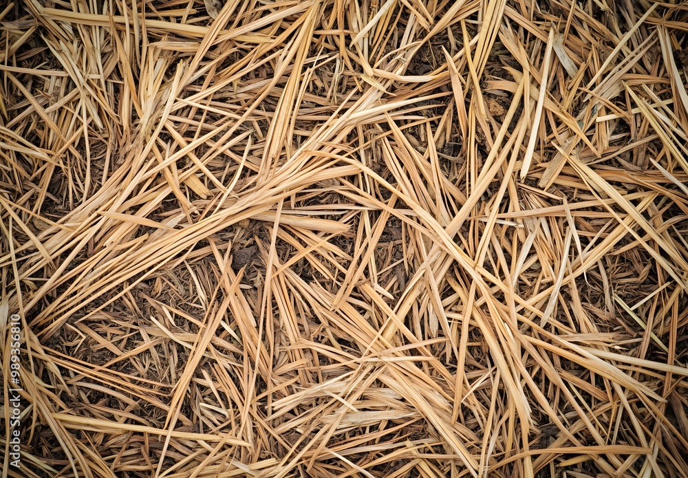 Dry Pine Needles and Straw Ground Texture Dry Pine Needles and Straw Ground Texture
