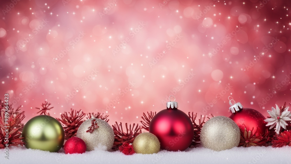 christmas background with balls christmas background with balls