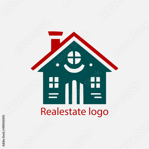 real estate logo design concept