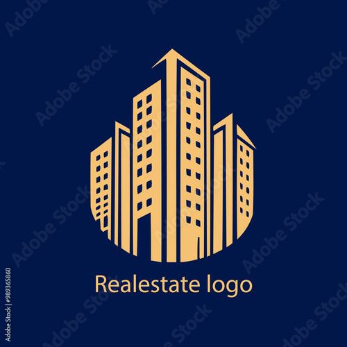 real estate logo design concept