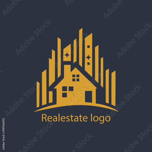 real estate logo design concept