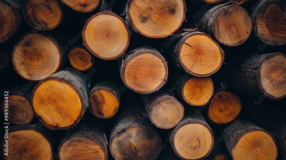 abstract industrial background of log piles cut and stack up abstract industrial background of log piles cut and stack up