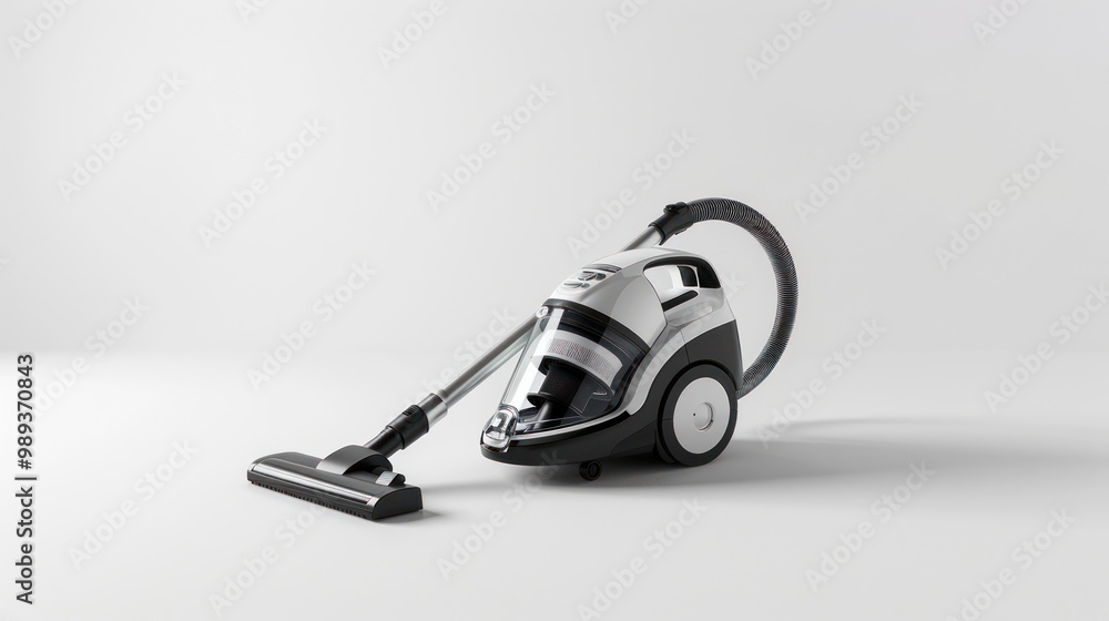 Fototapeta premium White and Black Vacuum Cleaner