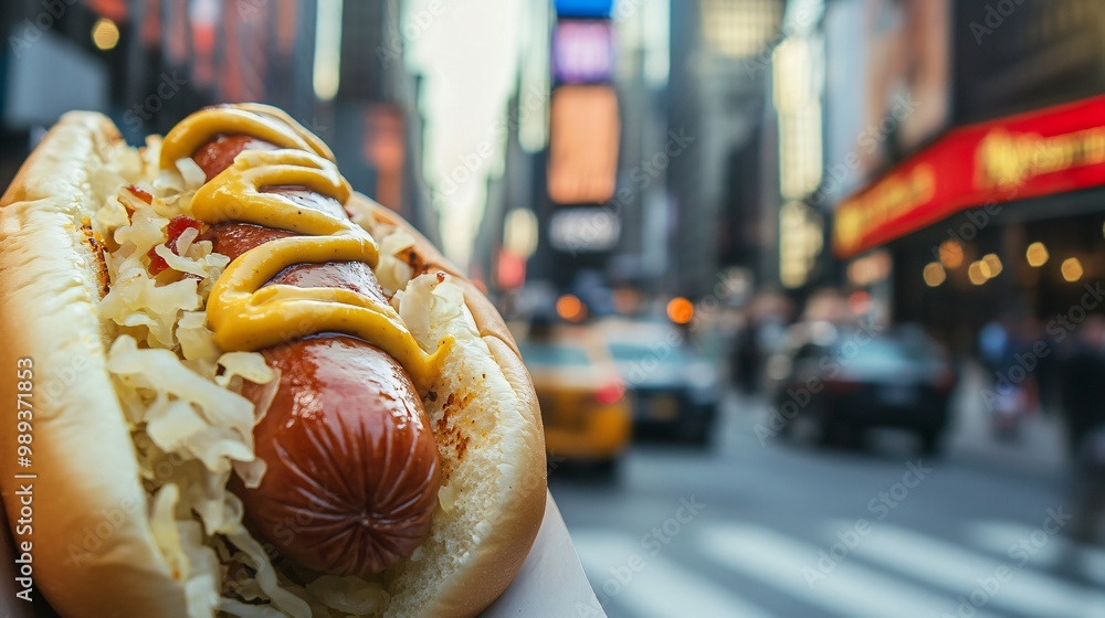 Hot Dog Sauerkraut New York